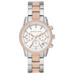 Women's Ritz Two-Tone Stainless Steel & Crystal-Accent Bracelet Watch