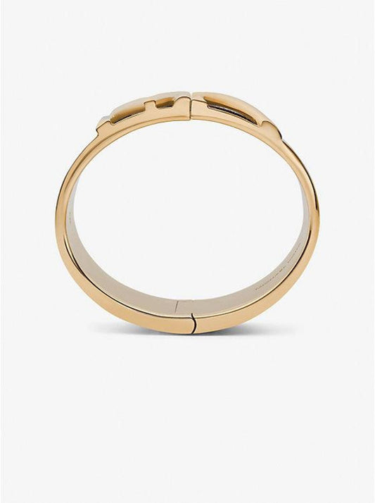 Fulton Gold-Tone Logo Bangle