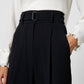 Eschilo Belted Trouser In Black