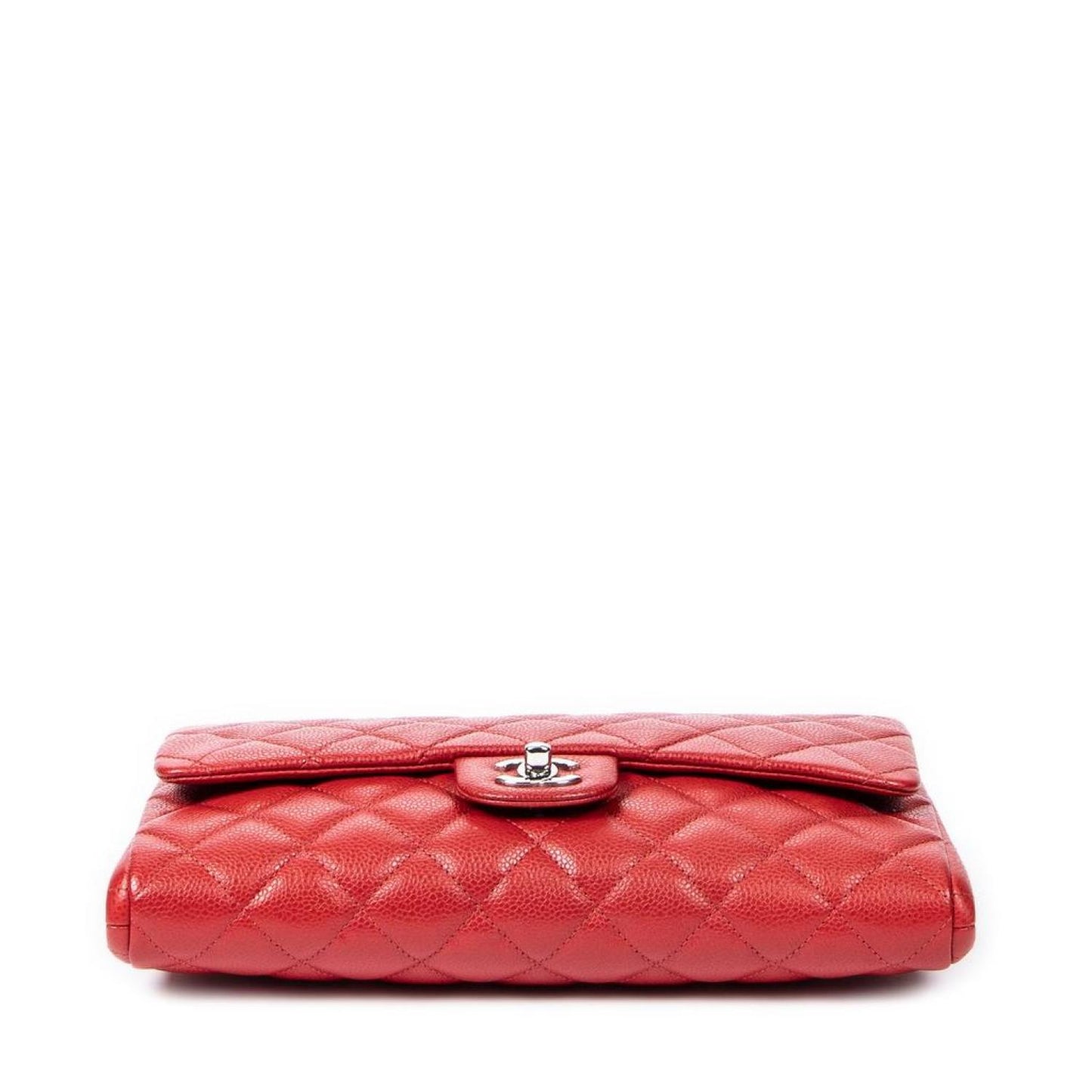 Caviar Shoulder Chain Flap