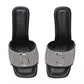 65MM Rhinestone-Embellished Leather Mules