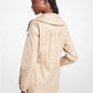 Logo Print Woven Anorak