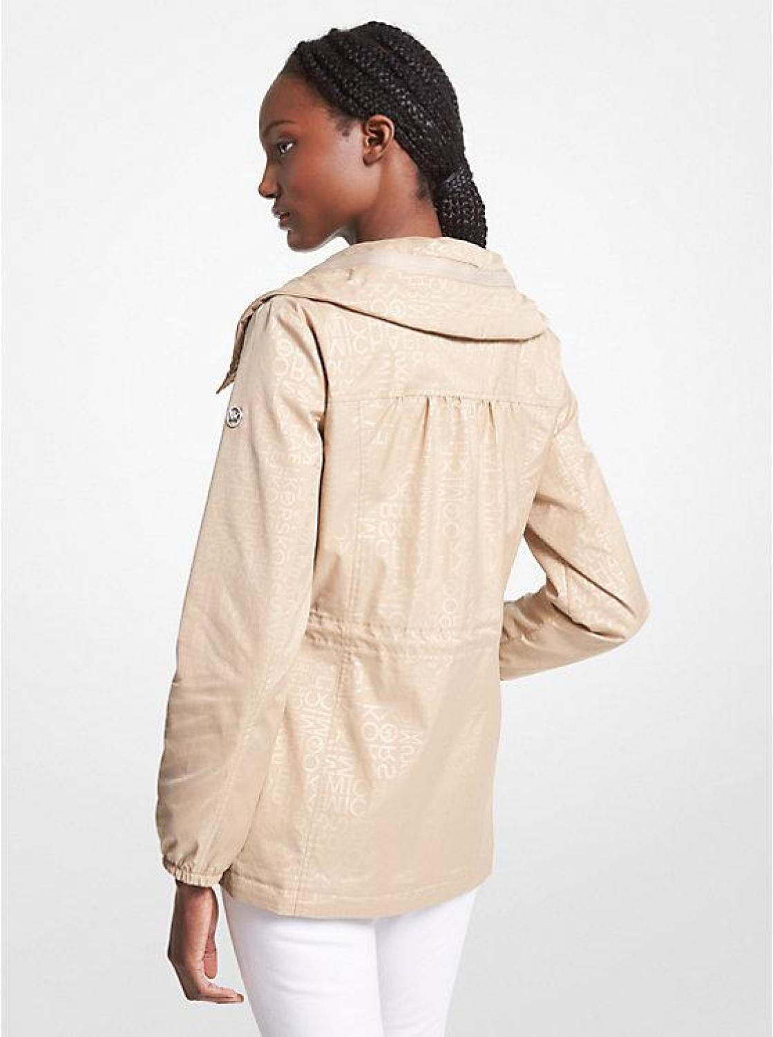 Logo Print Woven Anorak