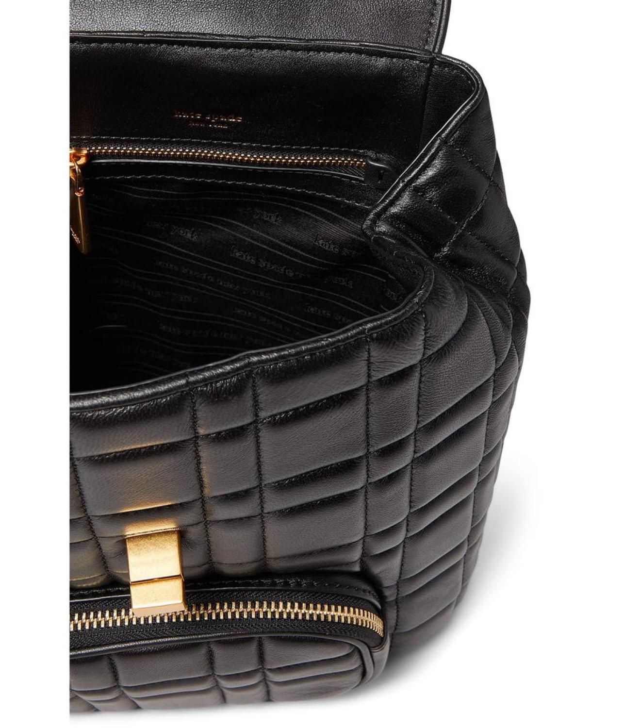 Evelyn Quilted Backpack
