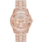 Women's Bradshaw Multifunction Rose Gold-Tone Stainless Steel Bracelet Watch 42mm