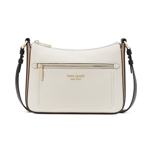 Hudson Colorblocked Pebbled Leather Small Crossbody
