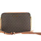 Michael Kors Jet Set Large East West Saffiano Leather Crossbody Bag Handbag [ Women's Signature]