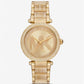 Parker Pavé Gold-Tone and Acetate Watch
