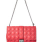 Dior Coral Leather Large Miss Dior Flap Bag (Authentic Pre-Owned)