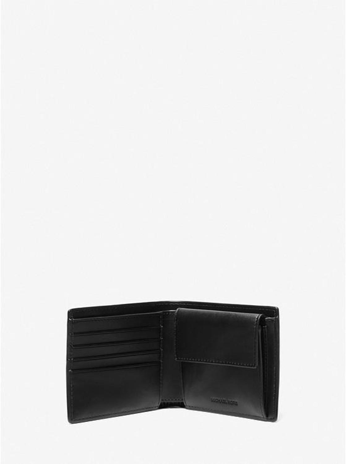 Cooper Logo and Faux Leather Billfold Wallet