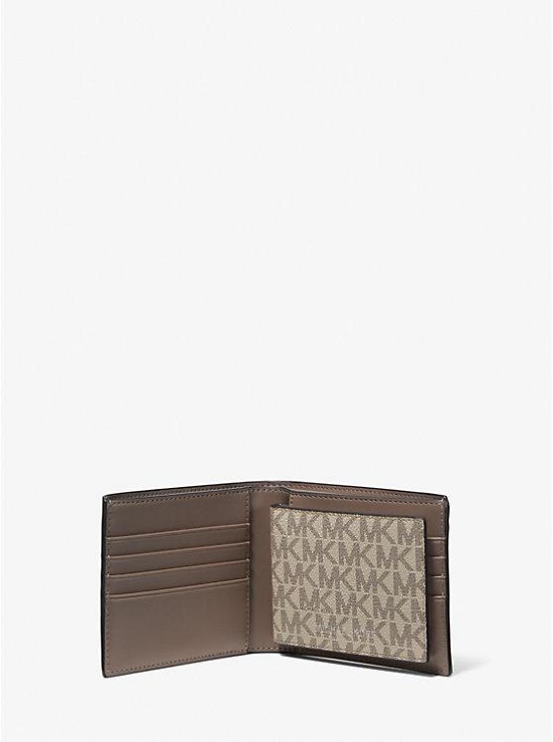 Cooper Signature Logo Billfold Wallet With Passcase