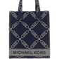 Michael Michael Kors Gigi Empire Logo Detailed Crossbody Bag