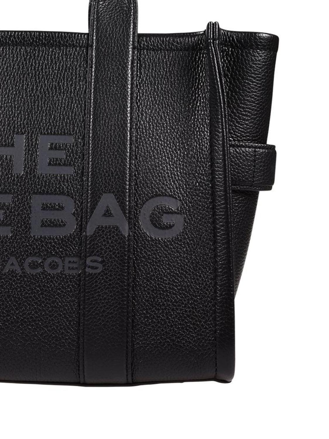 Marc Jacobs Logo Embossed Medium Tote Bag