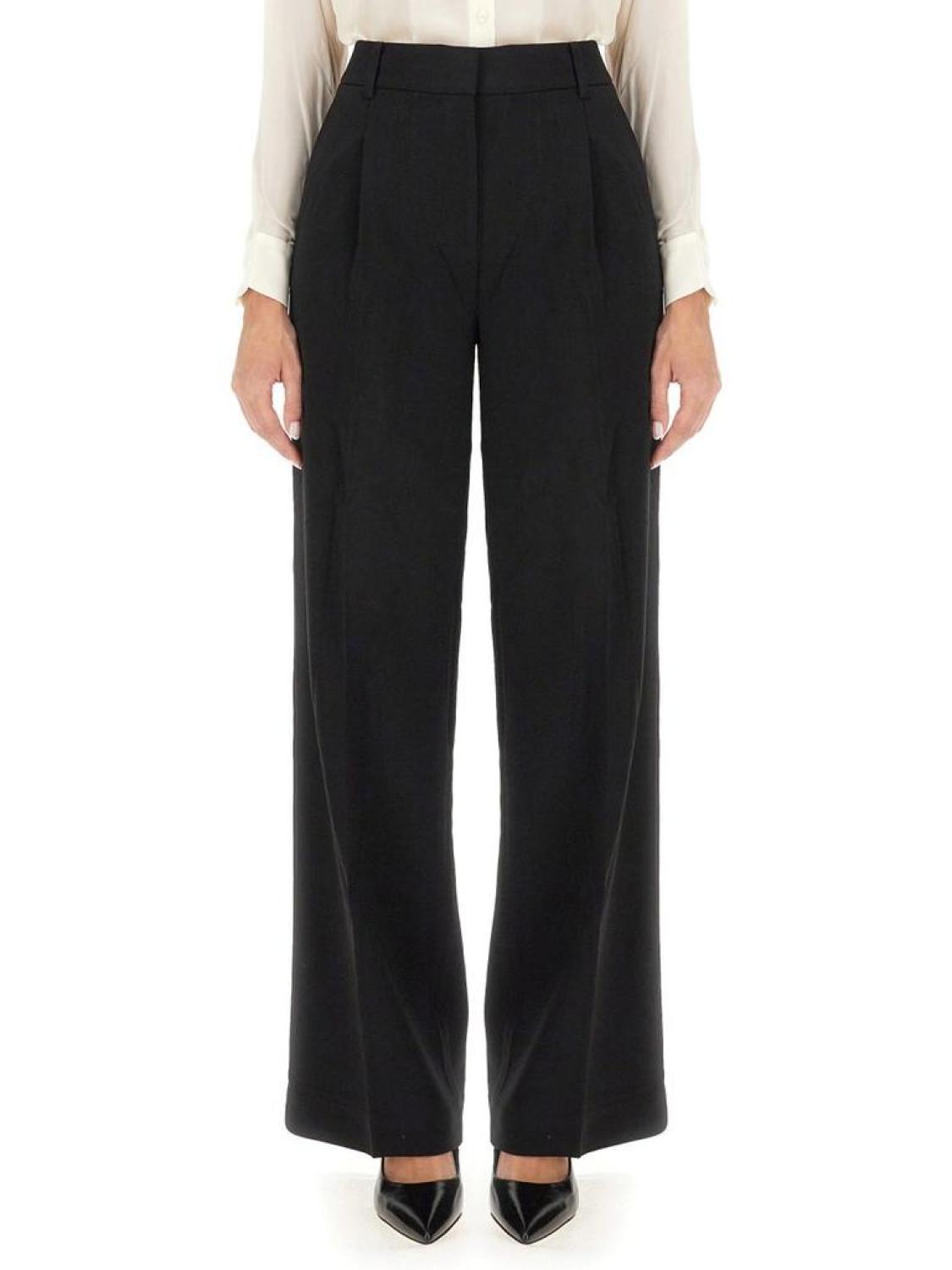Michael Michael Kors Crepe Wide-Leg Trousers