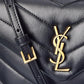 Saint Laurent LouLou Toy Matelasse Leather Shoulder Bag
