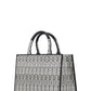 Furla Toni Antracite Jacquard Top Handle Bag