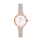 Kate Spade Women's Metro Three-Hand, Rose Gold-Tone Alloy Watch