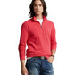 Cotton Mesh 1/4 Zip Pullover