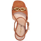 Women's Nicolette Chain-Trimmed Platform Sandals