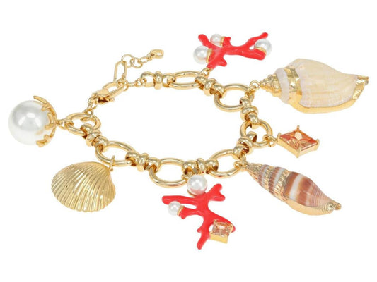 Reef Treasure Sea Charm Bracelet