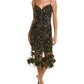 Marchesa Notte Sleeveless Lace Dress