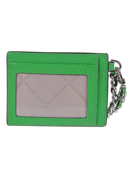 Michael Michael Kors Logo Plaque Chained Small Cardholder