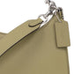 Coach Logo Plaque Zipped Shoulder Bag