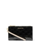 Jet Set Double Zip Wristlet