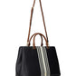Crosshatch Leather Large Hanna Satchel
