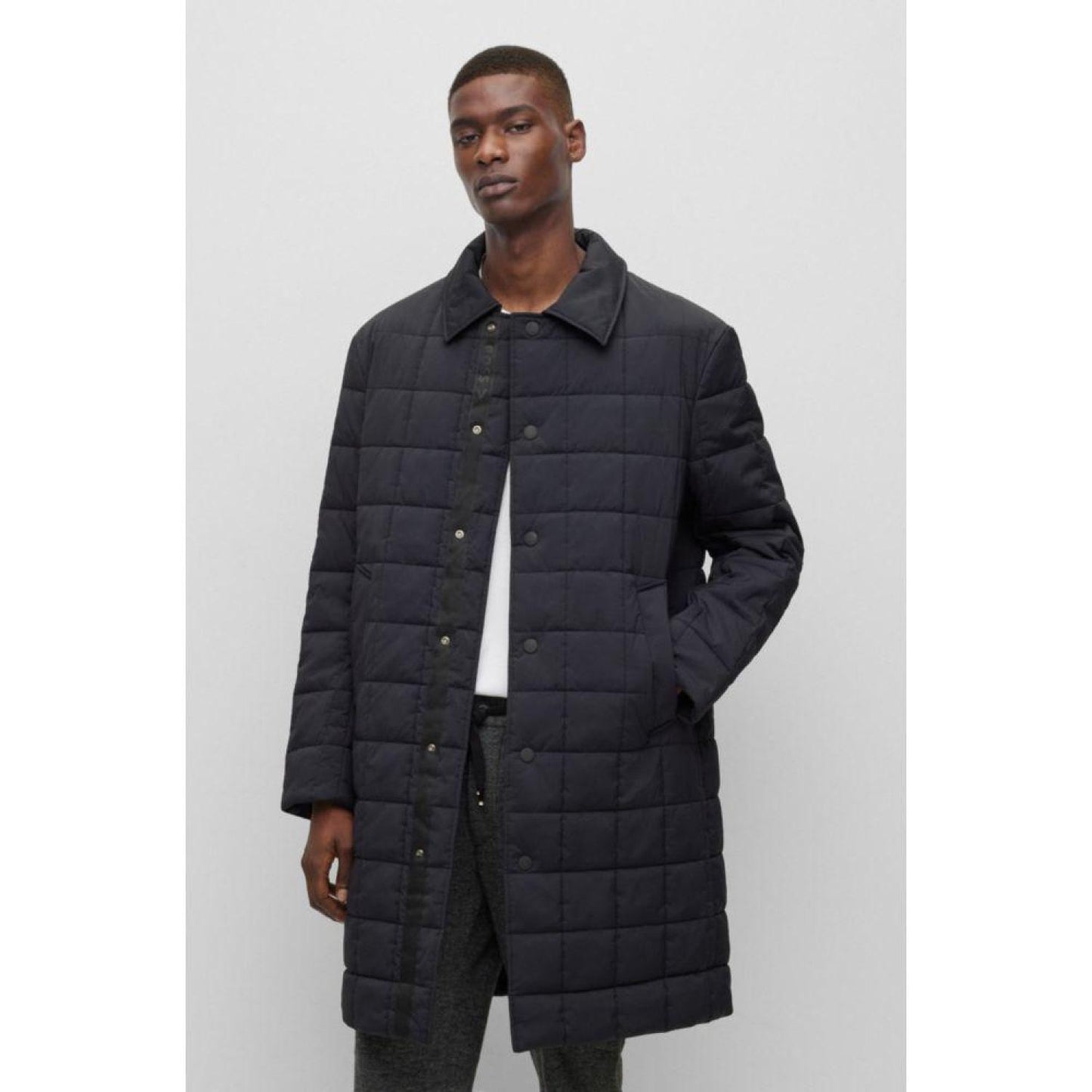 Water-repellent padded jacket in a relaxed fit