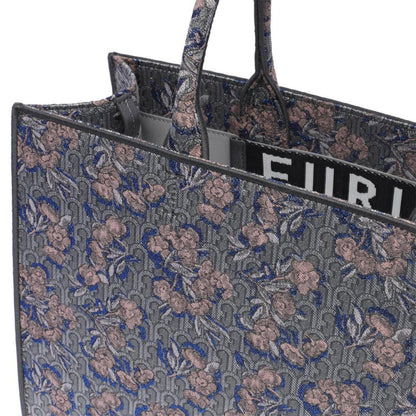 Furla Floral Jacquard Tote Bag