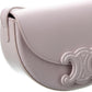 CELINE Besace Cuir Triomphe Leather Shoulder Bag