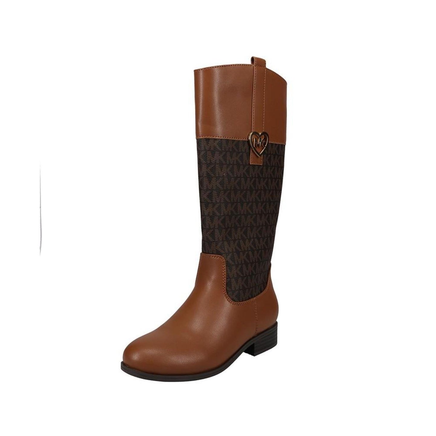 Little Girls Finley Heart Logo Tall Shaft Boots