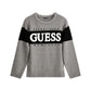 Big Boys Soft Blend Embroidered Chenille Logo Sweater