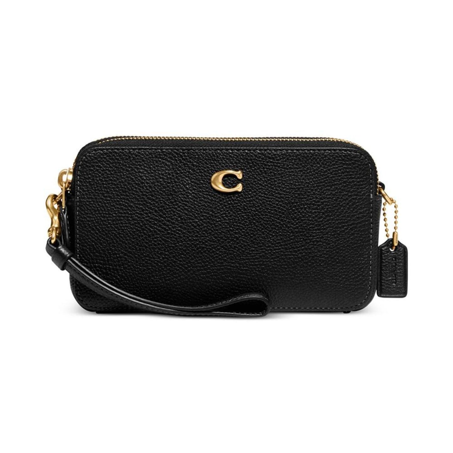 Kira Polished Pebble Leather Small Crossbody