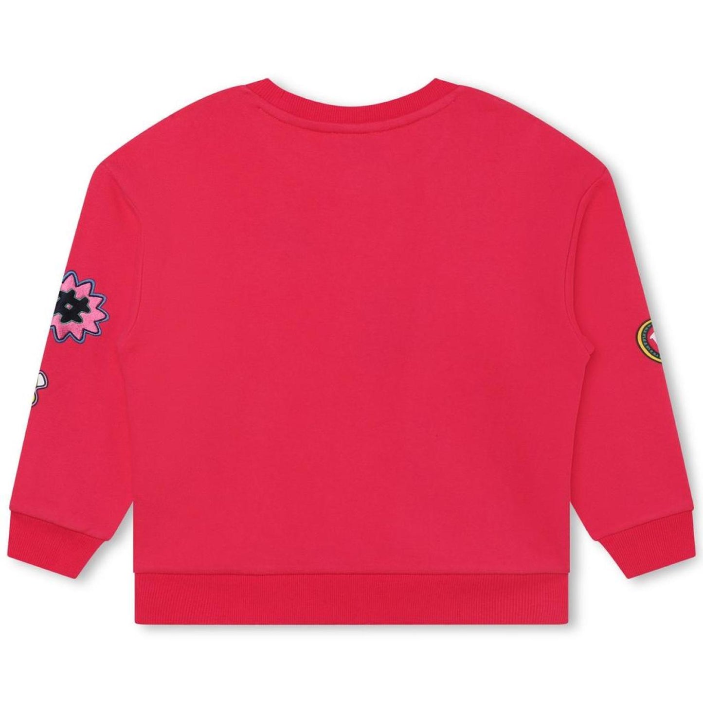 Pink Logo Patch Sweatshirt