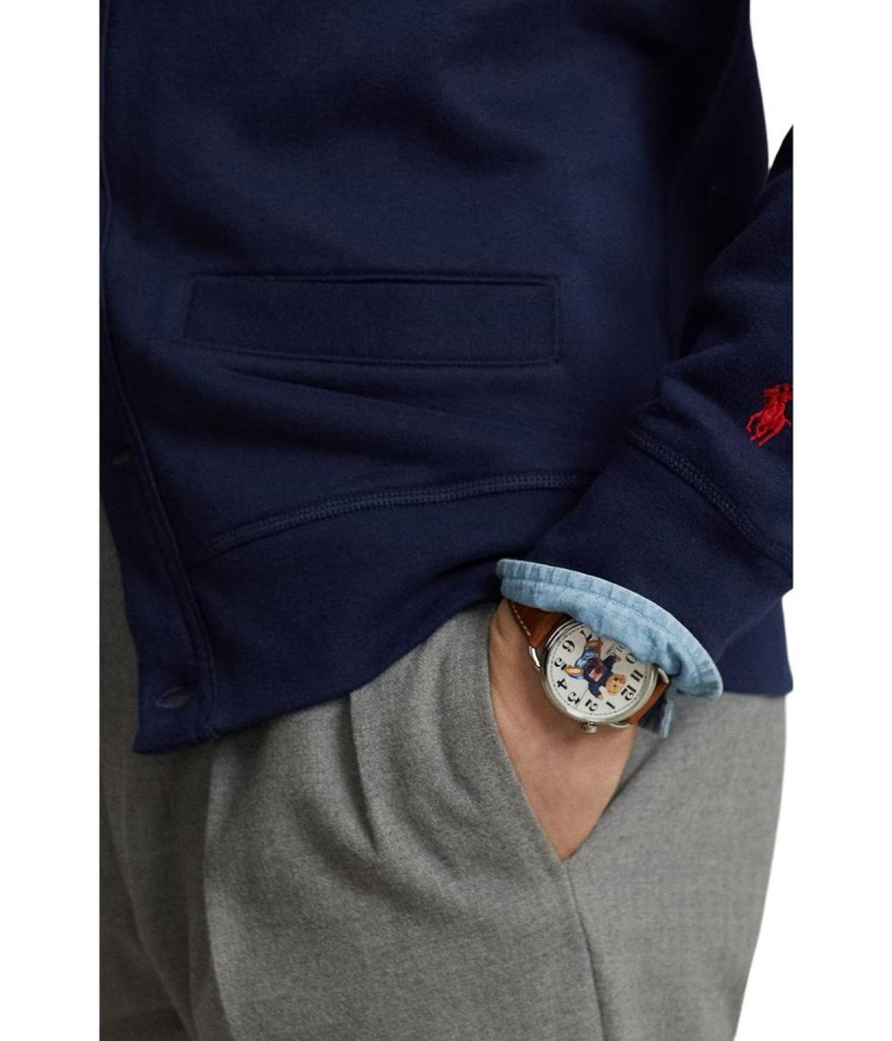 The RL Fleece Cardigan