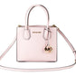 Michael Kors Mercer Medium Leather Messenger Crossbody Handbag