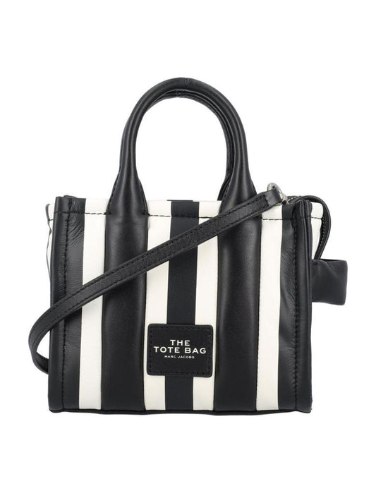 Marc Jacobs Striped Micro Tote Bag