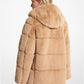 Quilted Faux Fur Jacket