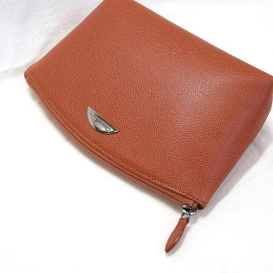 Dior Leather Clutch Bag (Pre-Owned)