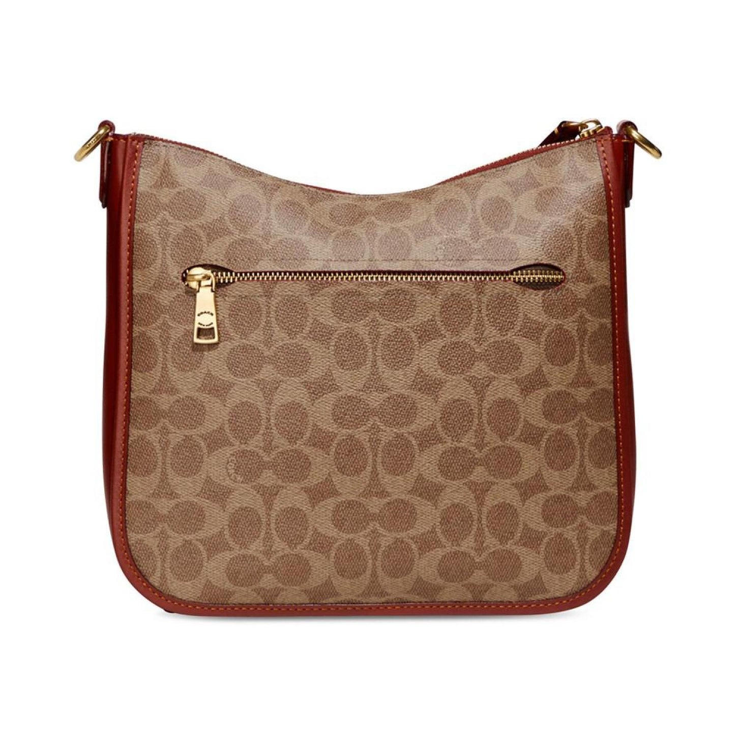 Coated Canvas Signature Chaise Crossbody