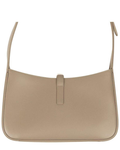 Saint Laurent Le 5 A 7 Leather Hobo Bag