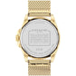 Men's Greyson Quartz Gold-Tone Stainless Steel Mesh Bracelet Watch 41mm