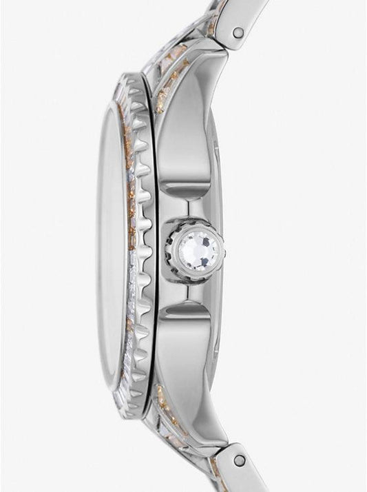 Limited-Edition Mini Everest Two-Tone Pavé Silver-Tone Watch