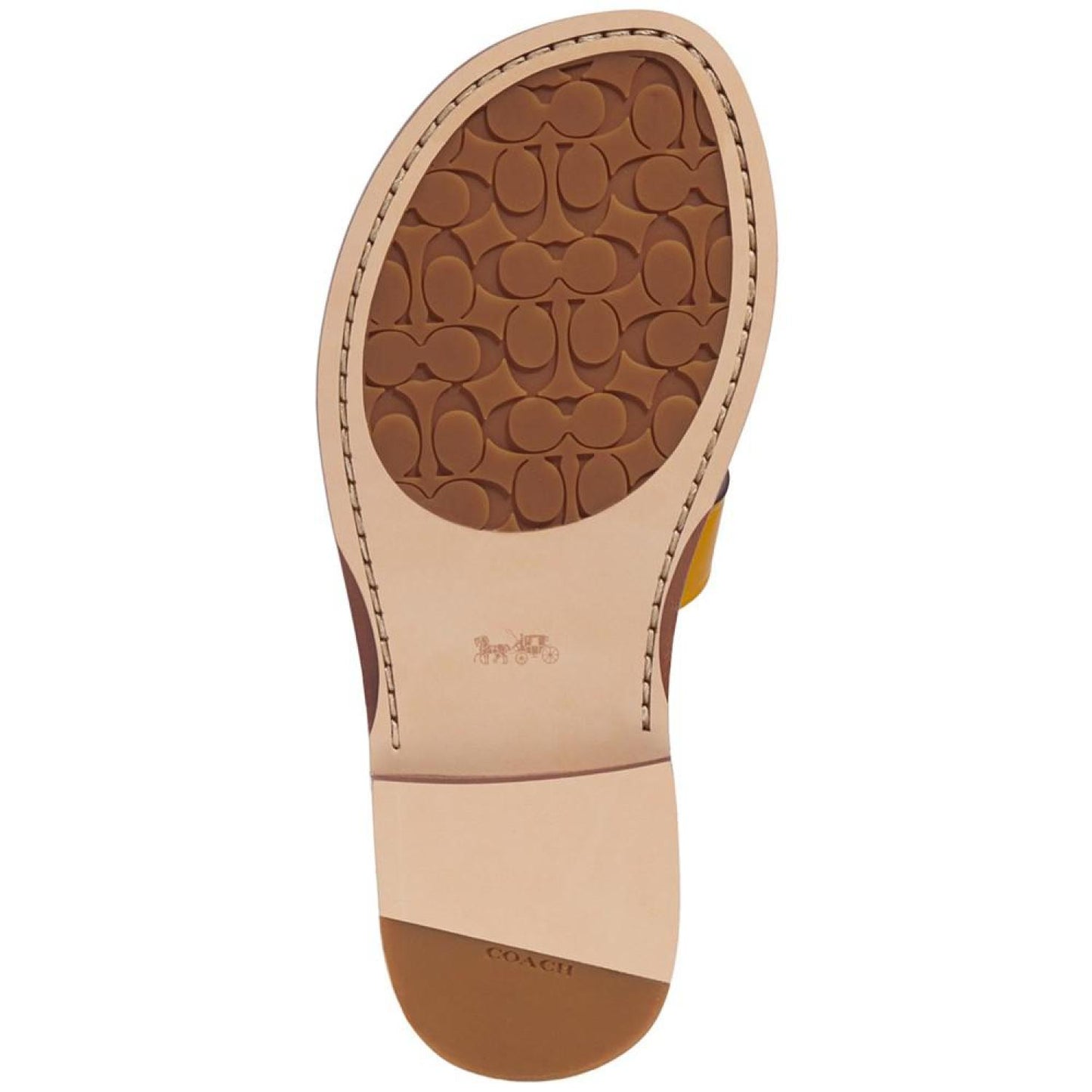 Issa "C" Emblem Slide Sandals