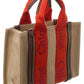 Chloé Woody Small Canvas & Leather Tote