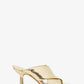Gideon Metallic Snake Embossed Leather Mule