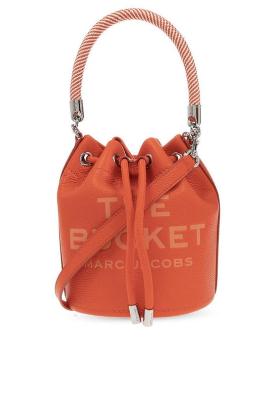 Marc Jacobs Logo Embossed Bucket Bag