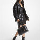 Quilted Coated Puffer Jacket